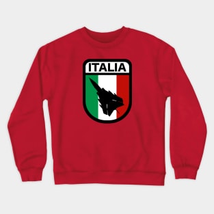 Italian Tornado Patch Crewneck Sweatshirt